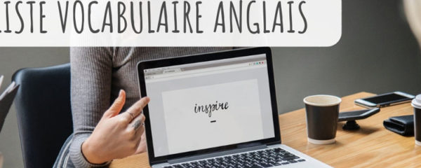 vocabulaire anglais